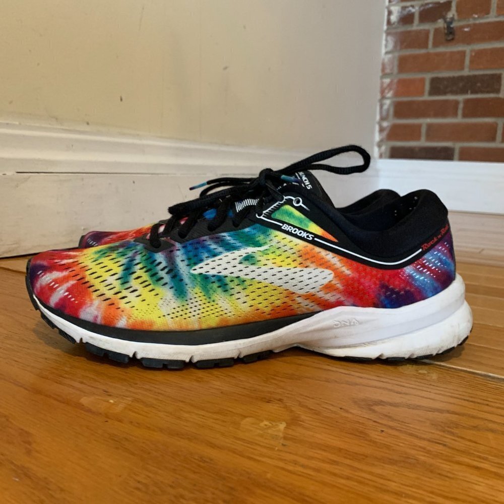 Brooks Launch 5 Sneakers Tie Dye Rock & Roll Marathon Series Athl… - Picture 6 of 13
